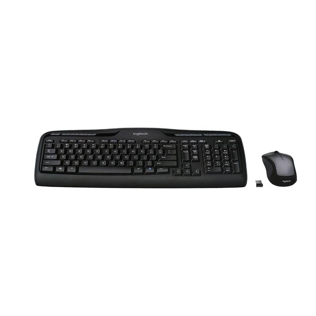 Logitech MK335 Quiet Wireless Keyboard and Mouse Combo
